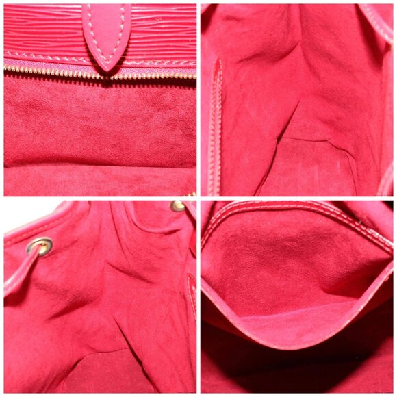 LOUIS VUITTON Epi Montsouris MM Backpack Red - Picture 15 of 16